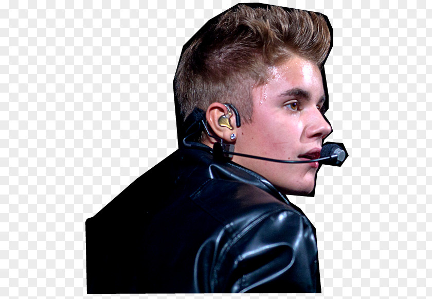 Believe Tour Microphone Headphones Chin Hearing Justin Bieber PNG