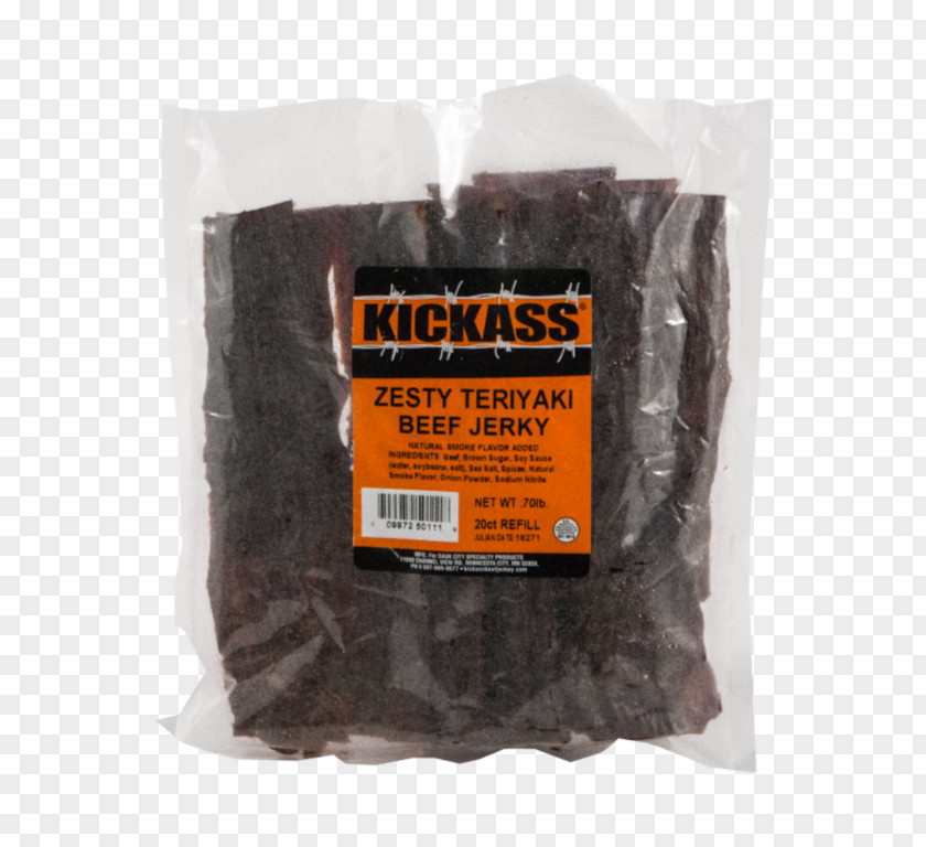 Jerky Kickass Beef Smoking Teriyaki PNG