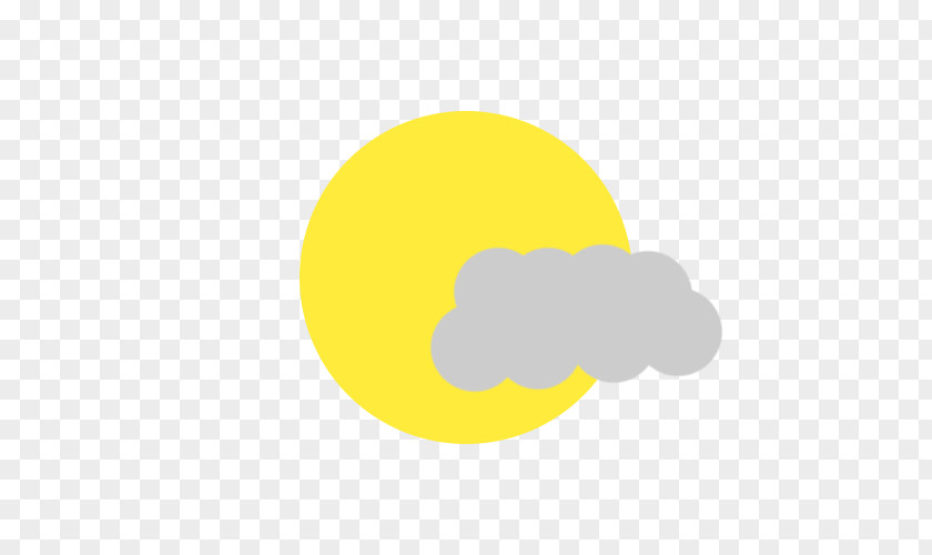 Logo Yellow Rain Cloud PNG