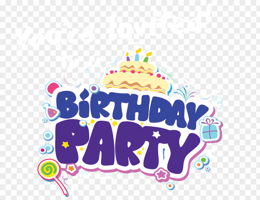 Party Birthday Cake Children's Clip Art PNG