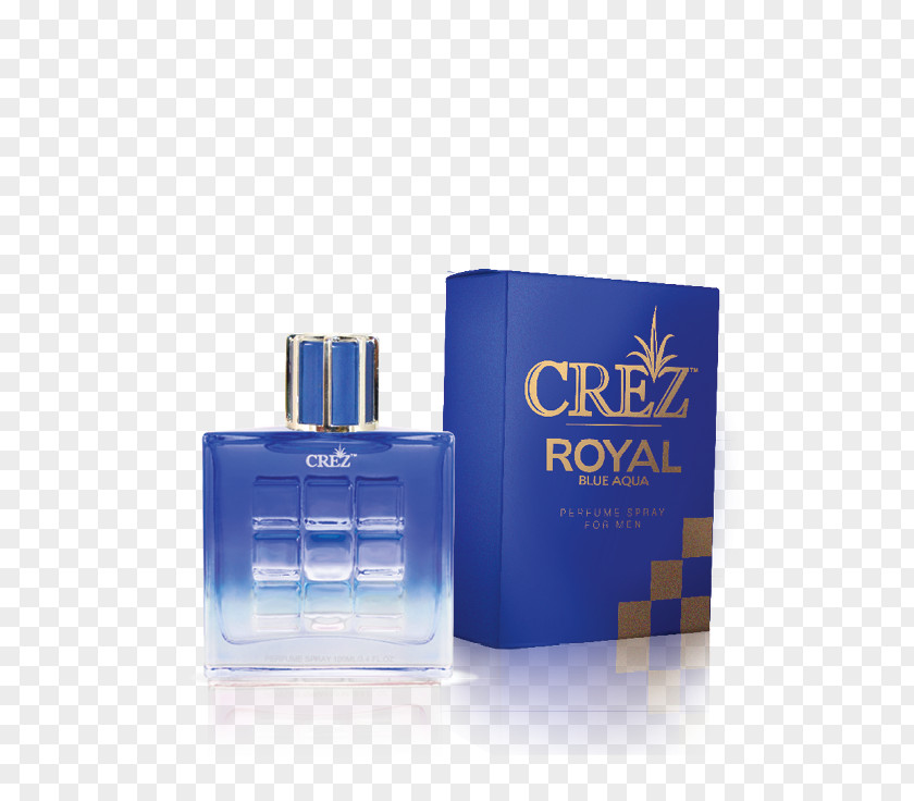 Perfume Product Design Cobalt Blue Brand PNG