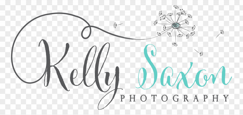 Photographer Kelly Saxon Photography Gig Harbor Logo PNG