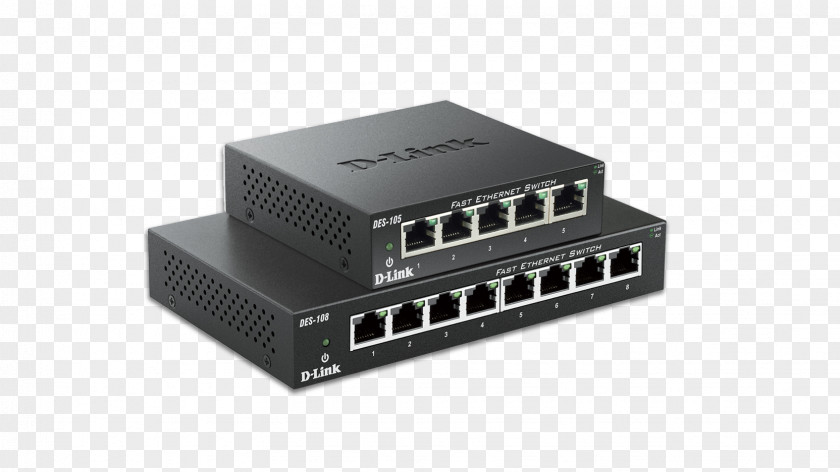 Switch Network Fast Ethernet Gigabit Computer PNG