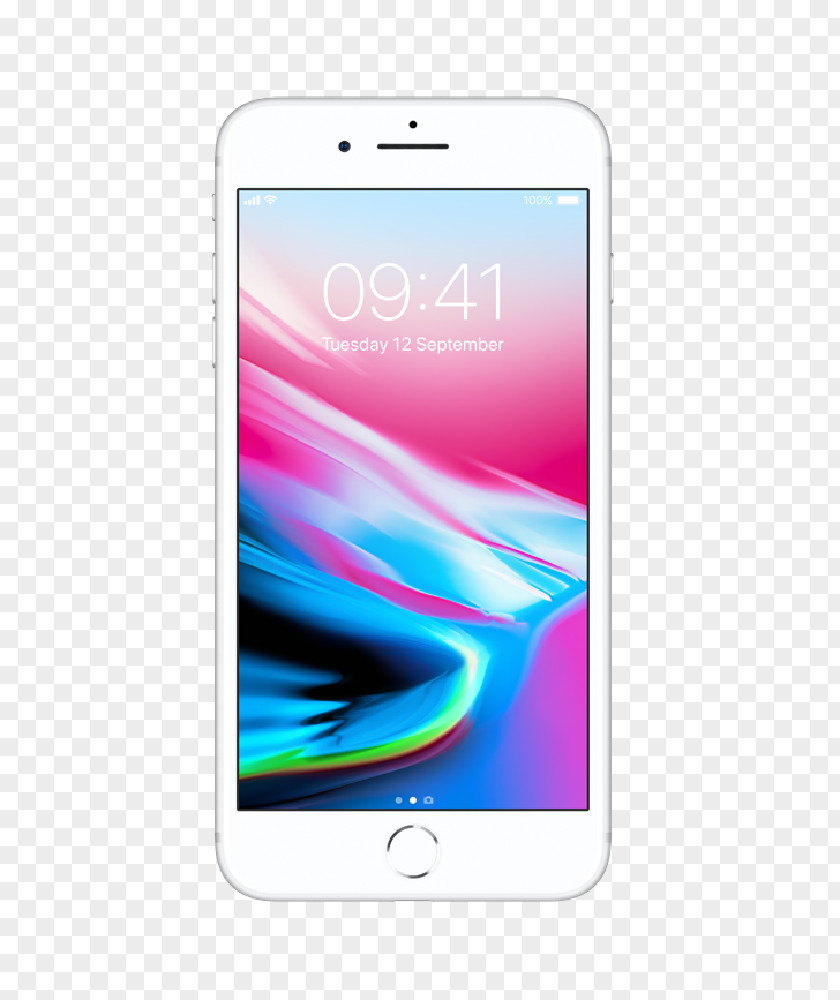 Apple 8plus IPhone X 7 8 Plus (64GB, Silver) IOS PNG