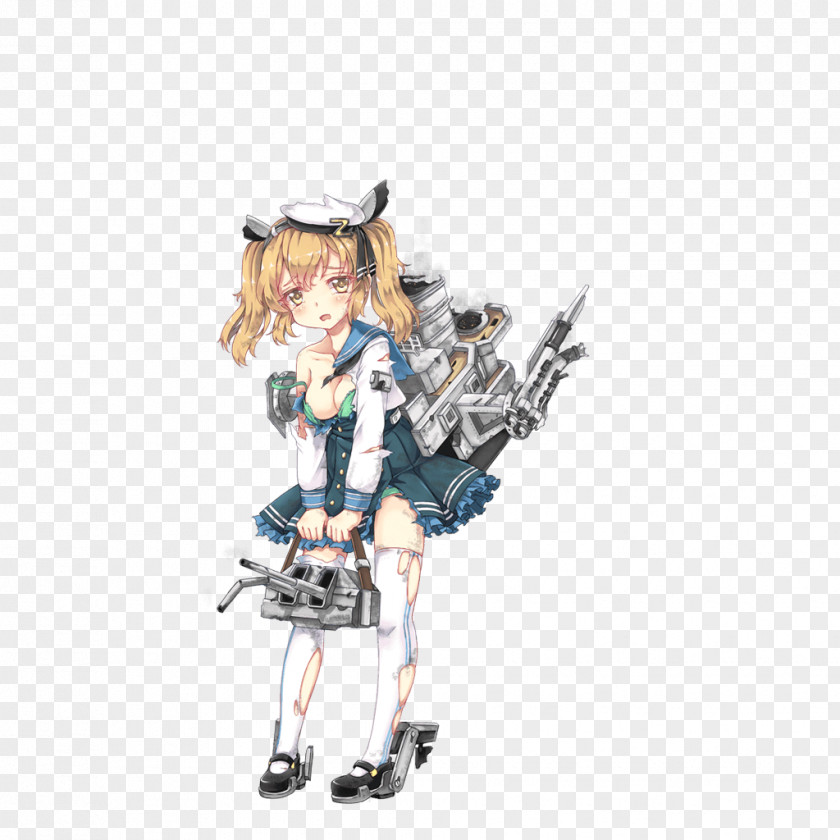 Battleship Girls German Destroyer Z31 Type 1936A PNG