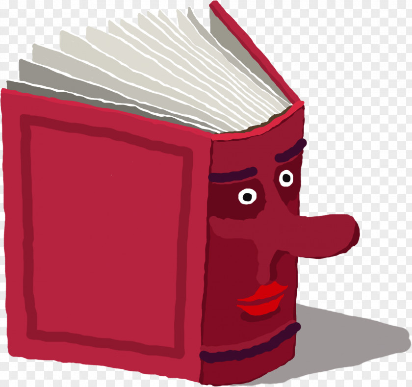 Cartoon Red Library PNG