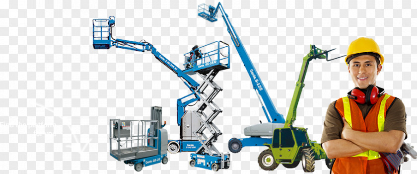 Crane C-rental Aerial Work Platform Elevator Forklift PNG