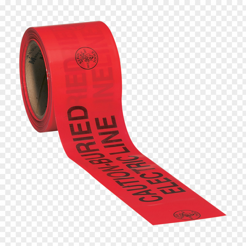 RED LINES Adhesive Tape Barricade Flagging Material PNG