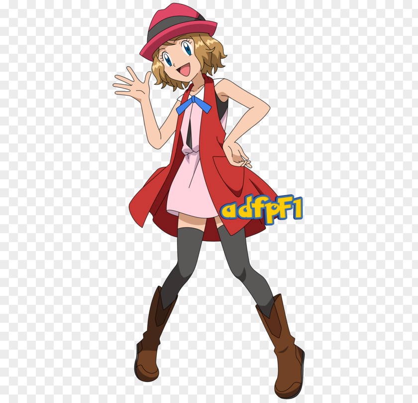 Short Skirt Serena Pokémon X And Y Ash Ketchum Pokemon Black & White PNG