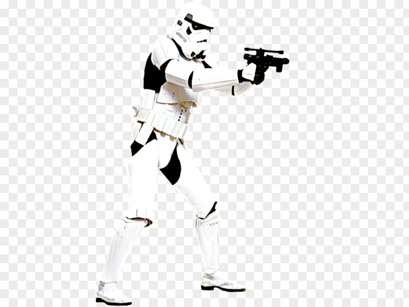 Star Wars Stormtrooper The Force Awakens: Visual Dictionary Blaster Wallpaper PNG