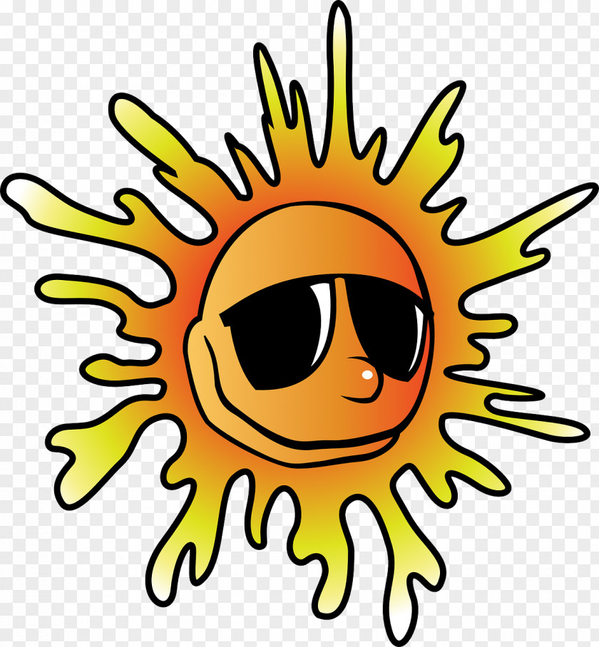 Sun Wearing Sunglasses Stock.xchng Clip Art PNG