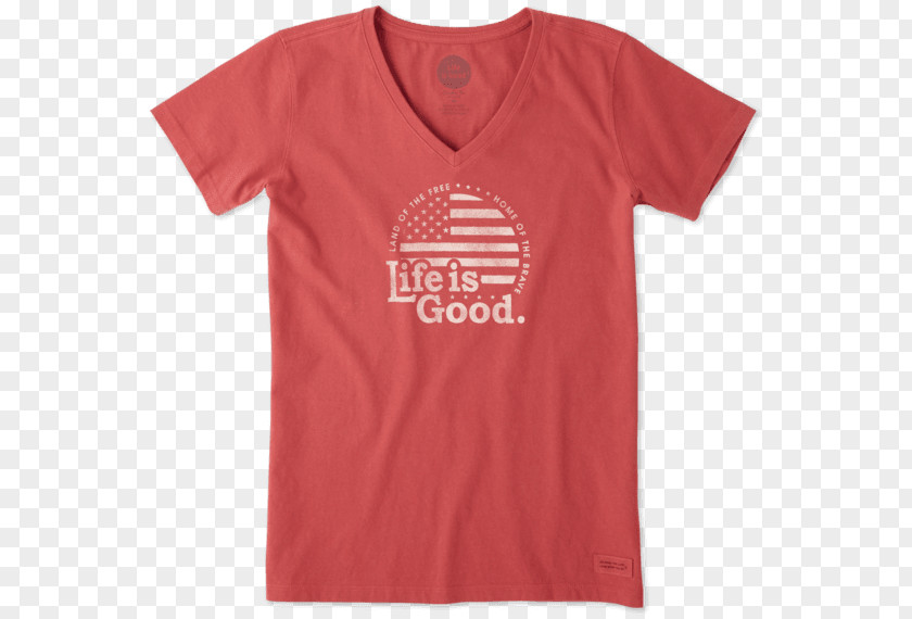 T-shirt Life Is Good Company Hoodie Sleeve PNG