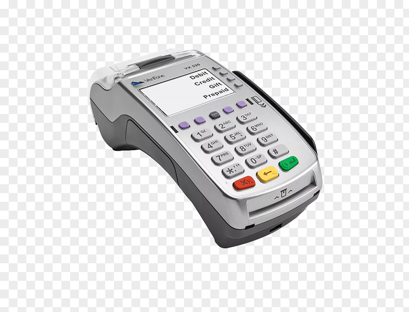 Credit Card Verifone Vx520 EMV/Contactless Payment Terminal VeriFone Holdings, Inc. Contactless PNG