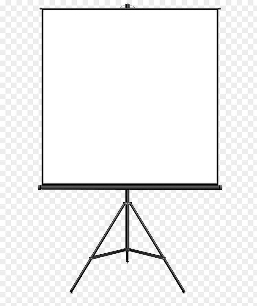 Empty White Triangle Chin Photos Video Projector Illustration PNG
