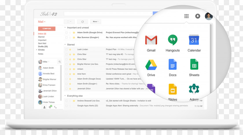 Gmail G Suite Google Cloud Platform Drive Microsoft Office 365 PNG