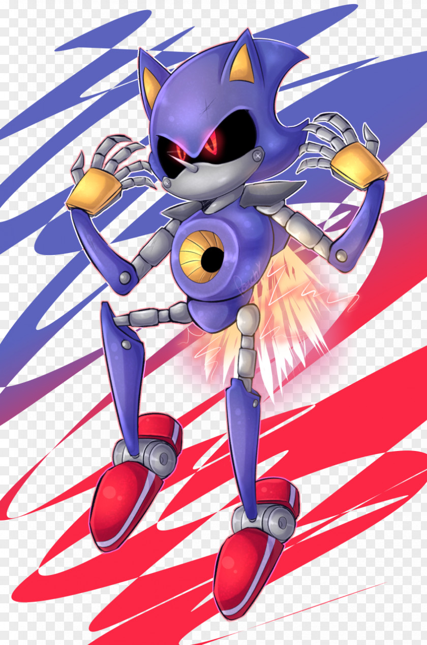 Metal Sonic Mania Video Game Drawing Ice Cream PNG