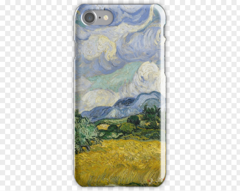 Van Gogh Cypresses Wheatfield With Crows The Starry Night Over Rhône Olive Trees PNG