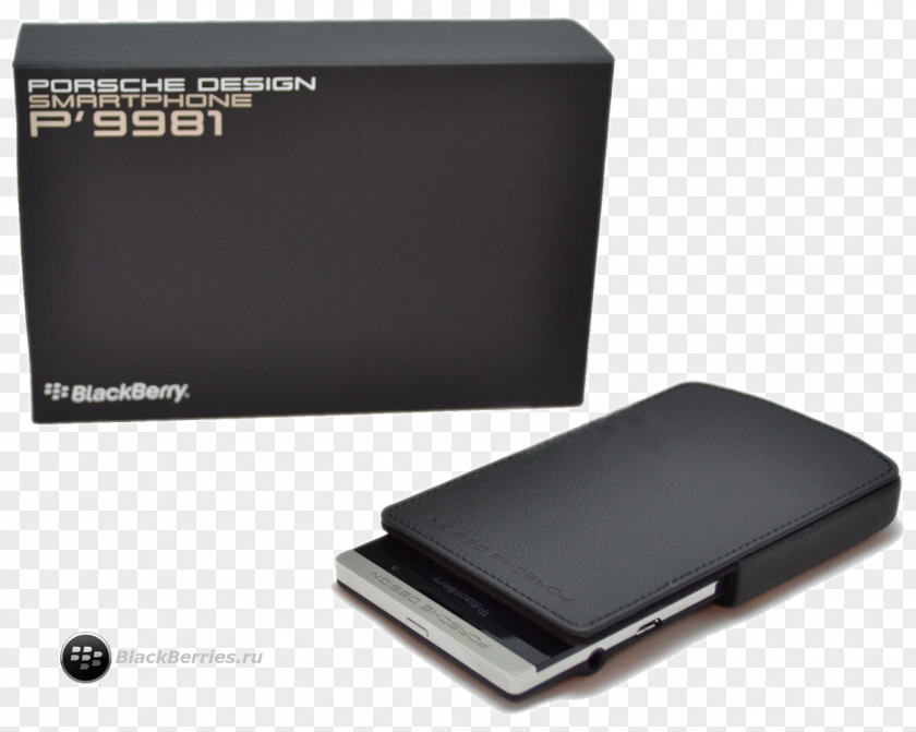 Design BlackBerry Porsche P'9982 Electronics PNG