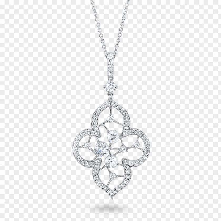 Flower Jewelry Locket Necklace Coster Diamonds Jewellery PNG