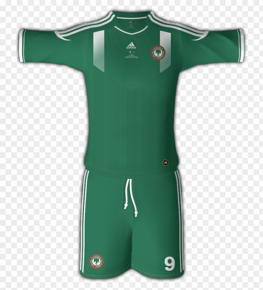 Nigeria Shoulder Green Sleeve Outerwear Uniform PNG