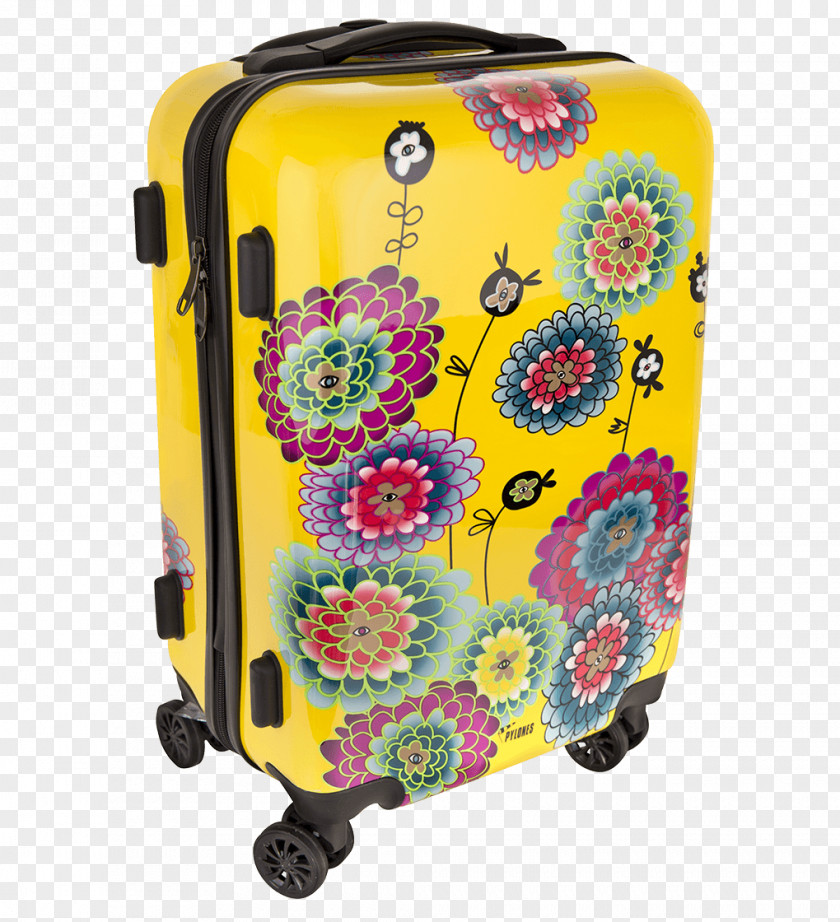 Suitcase Hand Luggage Air Travel Baggage Trolley Case PNG
