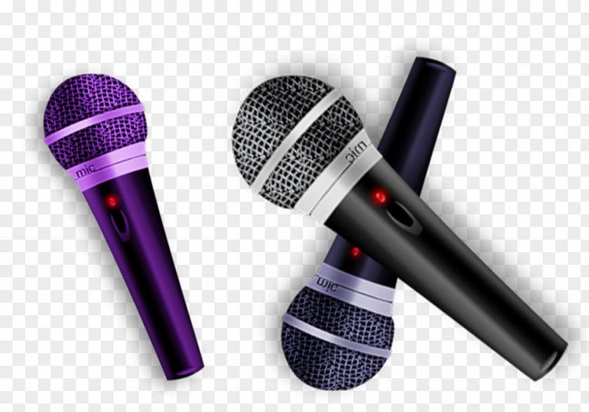 Celebrate The New Year Singing Microphone Download PNG
