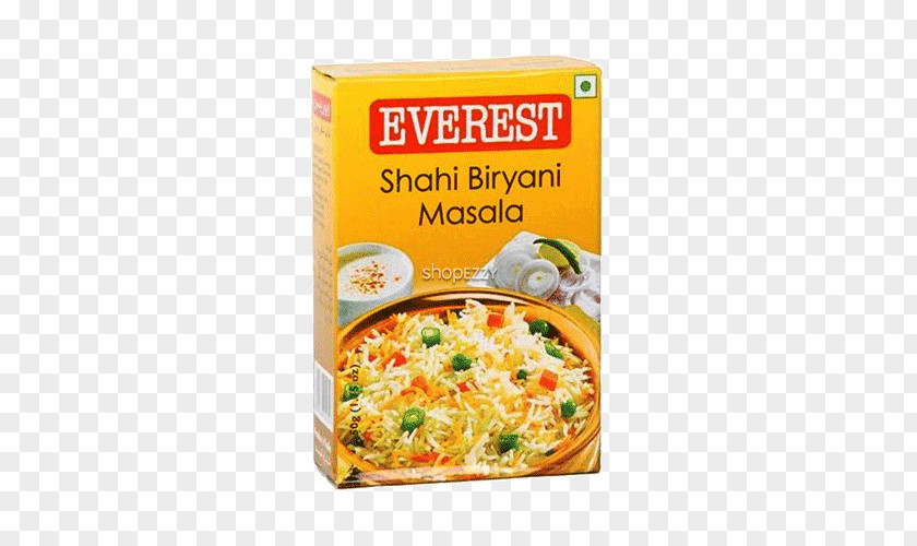 Everest Spices Biryani Chicken Tikka Masala Tandoori Pav Bhaji PNG