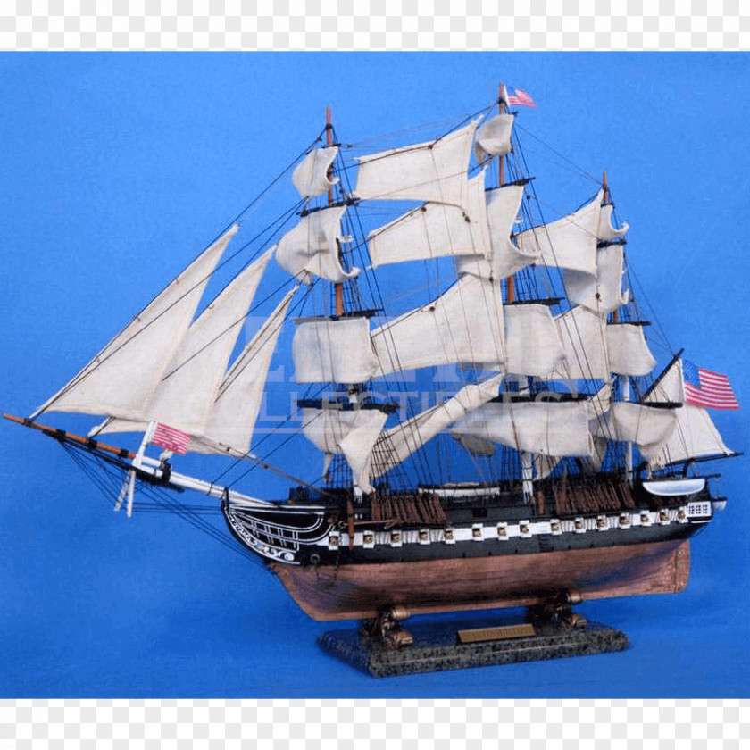 Ship USS Constitution Brigantine Clipper Of The Line PNG