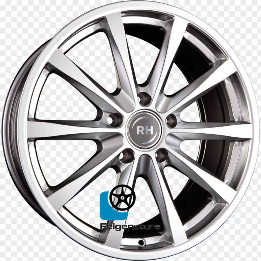 Car Alloy Wheel Spoke Tire Rim PNG