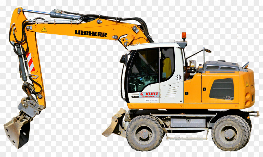 Excavator Construction Service Liebherr Group Heavy Machinery PNG