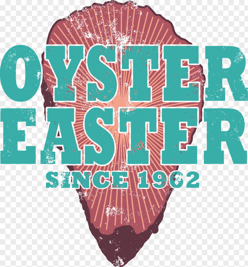 Nashville Make It Pop Oyster Logo Brand Easter Font PNG