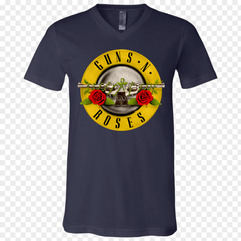 T-shirt Guns N' Roses Appetite For Destruction Rock And Roll Hall Of Fame Logo PNG