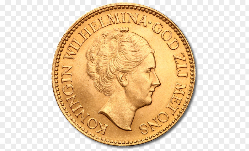 Coin Gold Dutch Guilder PNG