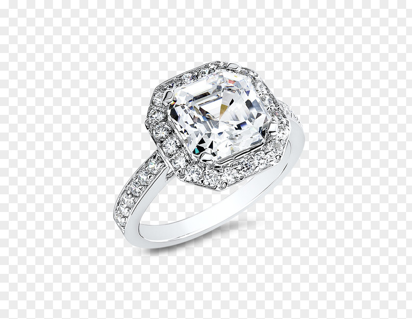 Cubic Zirconia Ring Jewellery Solitaire Cut PNG