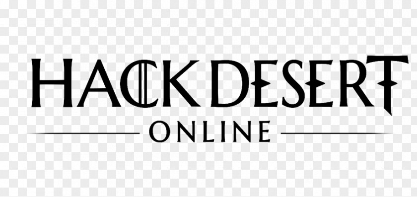 Design Logo Brand Black Desert Online PNG