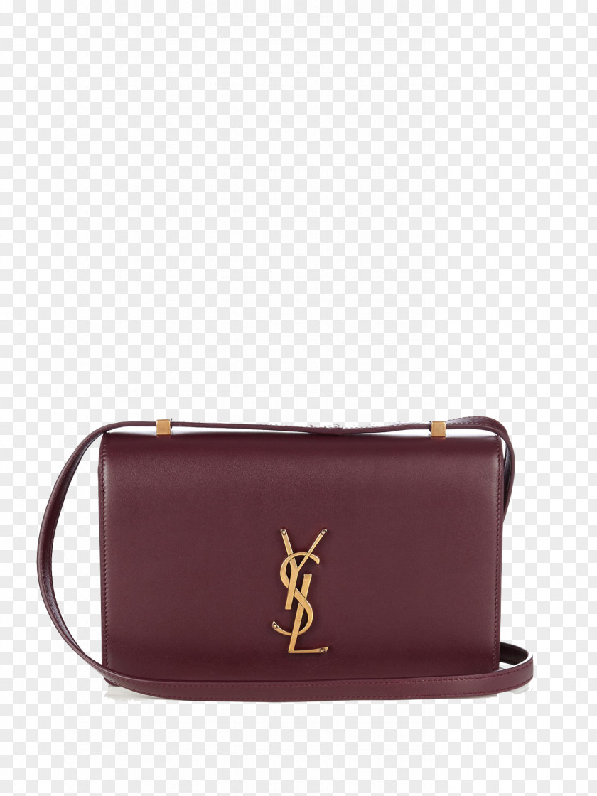 Fresh And Elegant Leather Yves Saint Laurent Messenger Bags PNG
