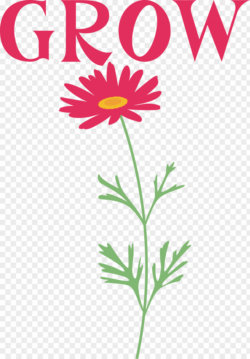 GROW Flower PNG