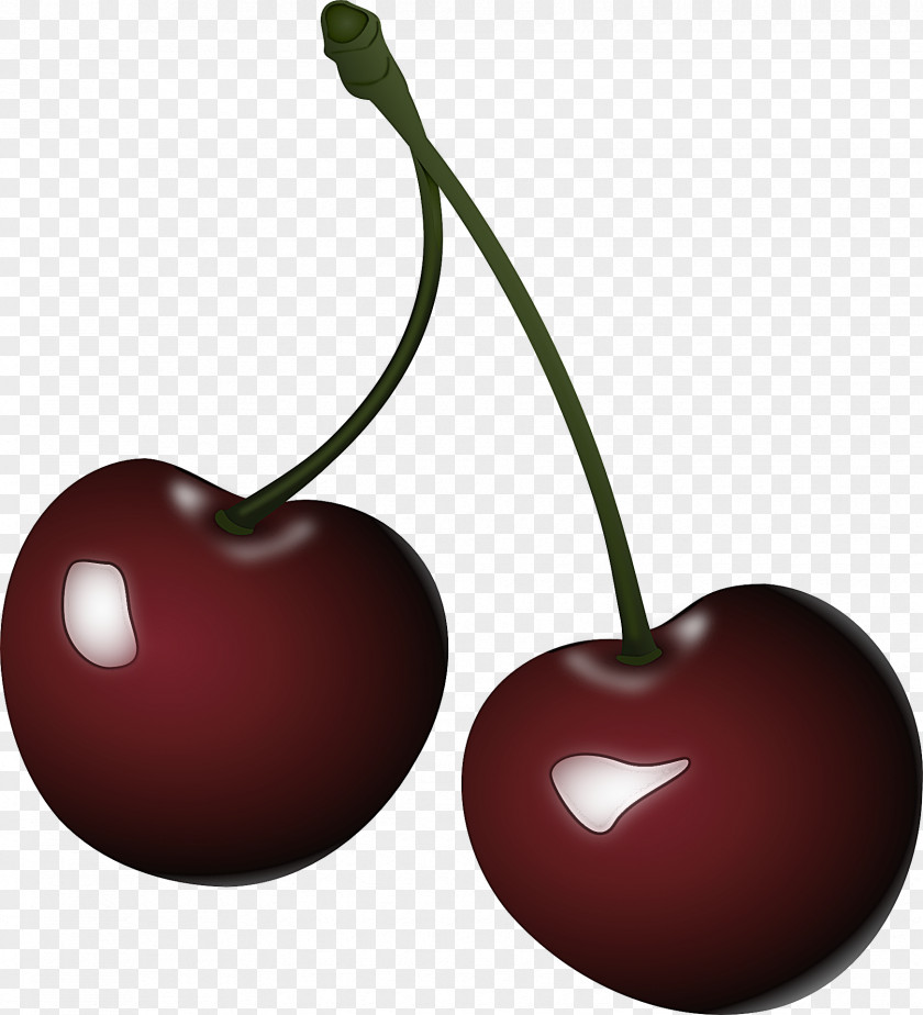 Heart Drupe Cherry Fruit Plant Food Tree PNG