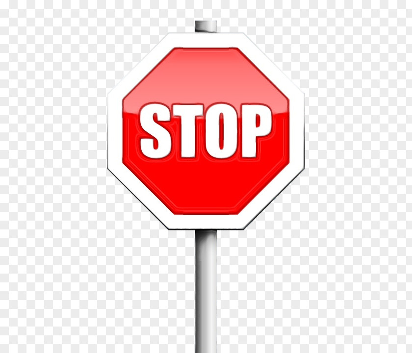Logo Traffic Sign Stop PNG