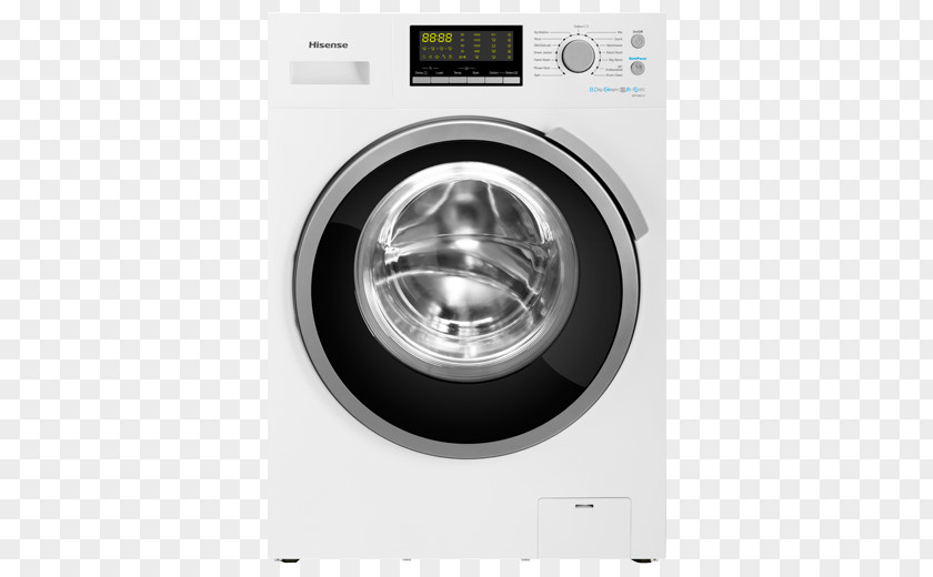 Machine A Laver Washing Machines HiSense WFH 8014 WE Bauknecht Clothes Dryer PNG
