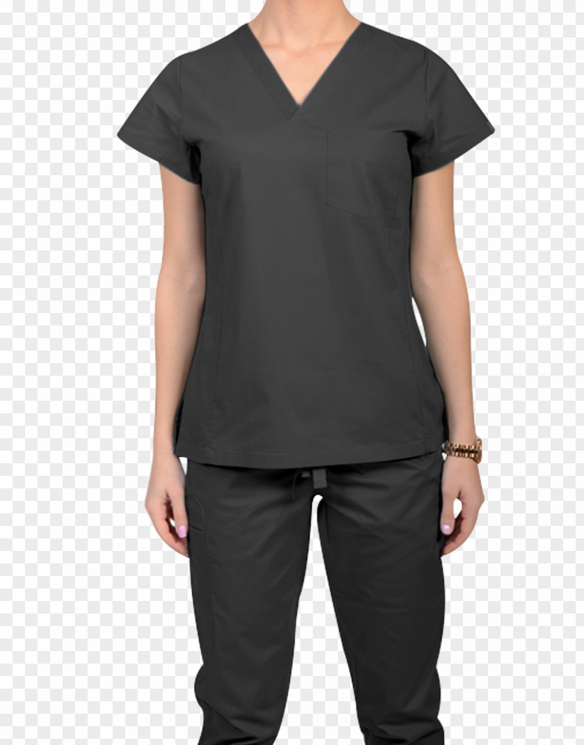 T-shirt Sleeve Scrubs Polo Shirt Clothing PNG