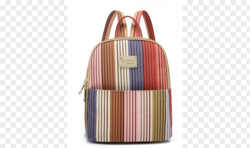Brown Stripes Handbag Backpack Messenger Bags Clothing PNG