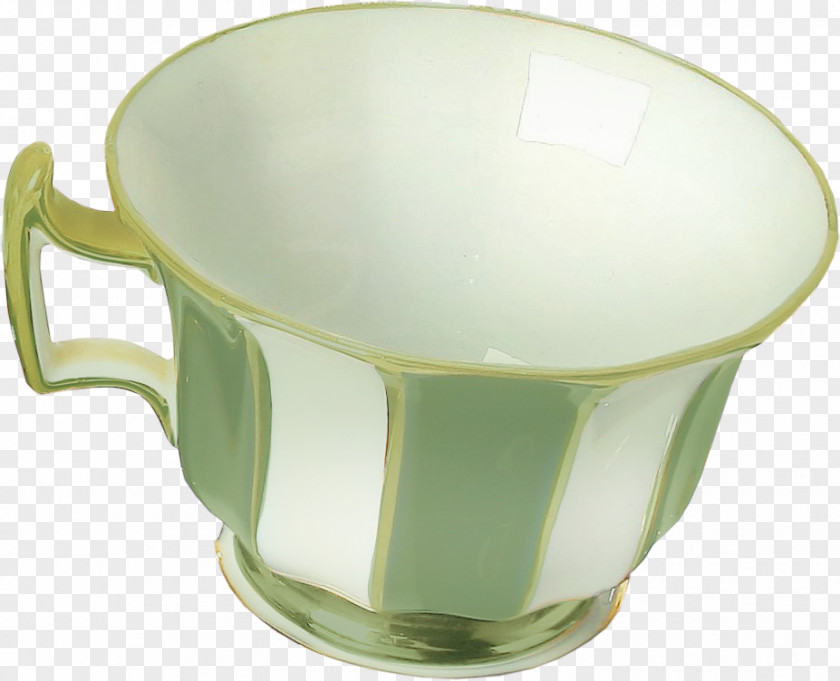 Green Cup Coffee Teacup PNG