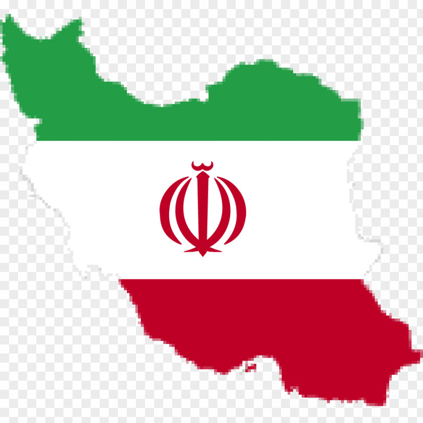 Iran Flag Of Greater Map PNG