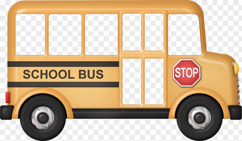 School Bus Blog Clip Art PNG