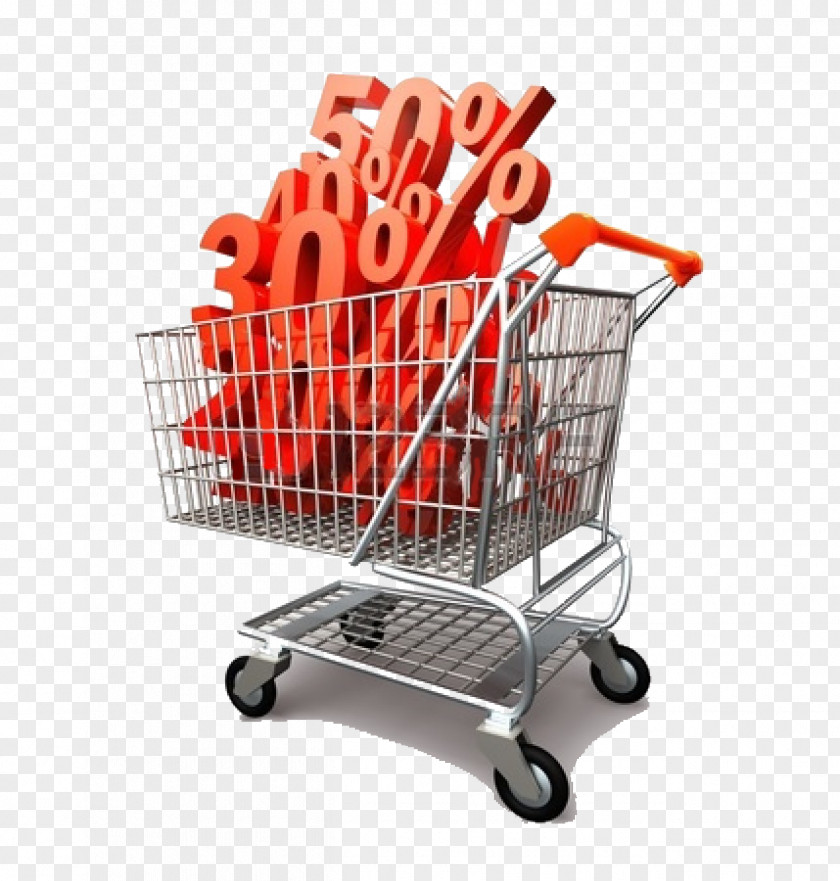 Shopping Cart Grocery Store Sales Food Discount Shop PNG