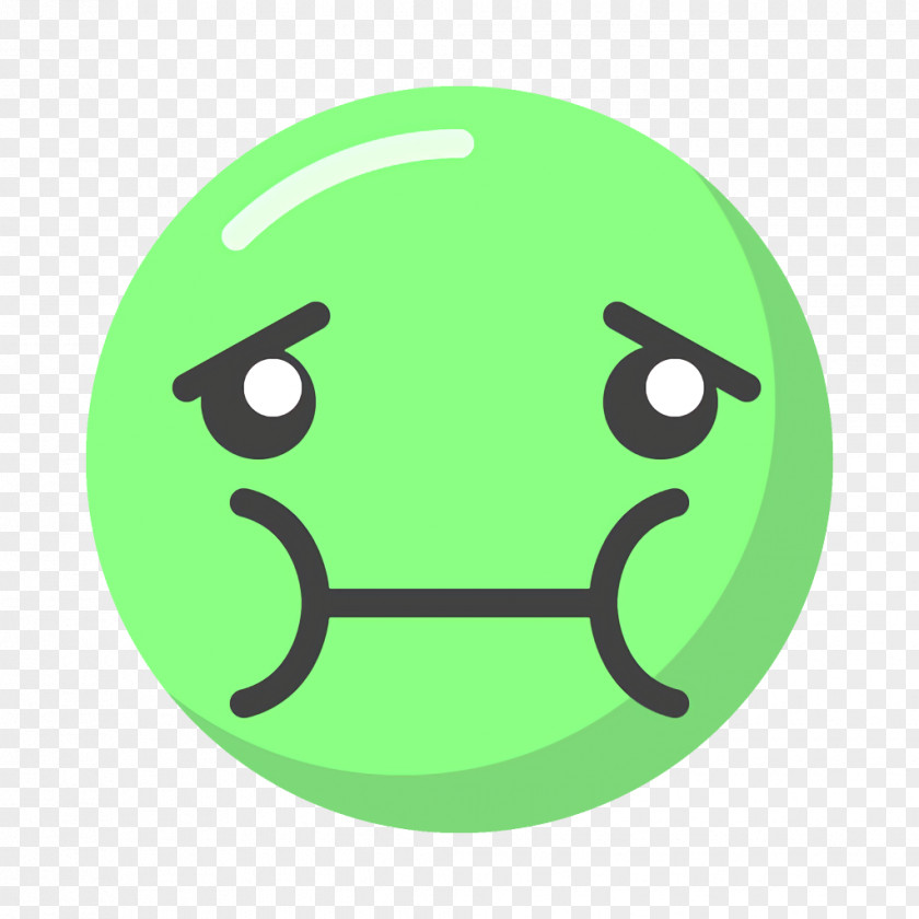 Smiley Sick Emoticon Emotion Icon PNG