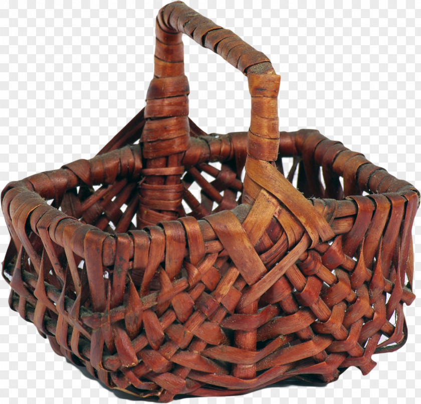 Basket Wicker Clip Art PNG