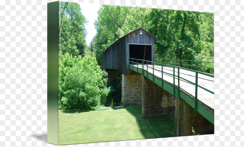 Bridge Watercolor Real Estate Shed PNG