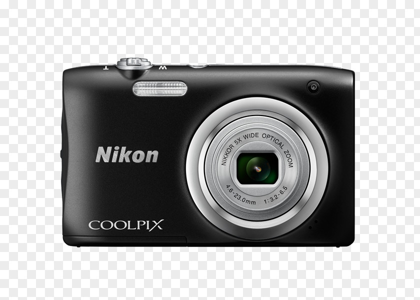 Camera Nikon Coolpix A100 Point-and-shoot 20MP Digital (Black) PNG